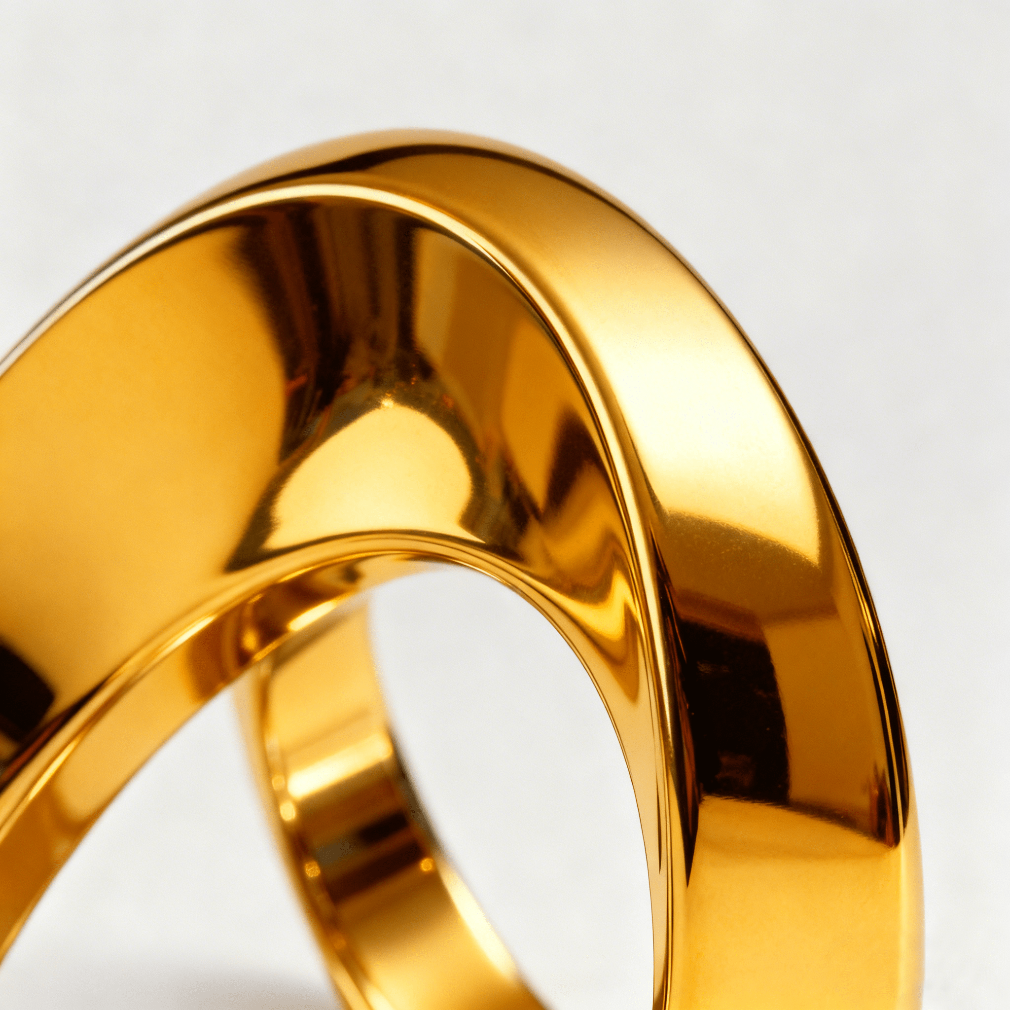 Kingstone Sculpture Material Sample | Electroplated Brass on Stainless Steel - Kingstone Sculpture