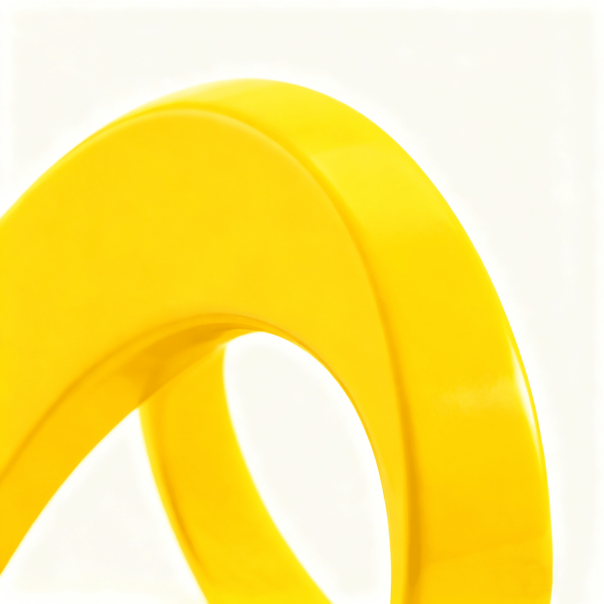 Kingstone Sculpture Material Sample | Vibrant Painted Yellow Stainless Steel - Kingstone Sculpture